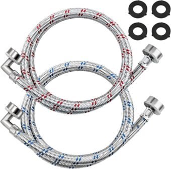 4FT Stainless Steel Washer Hoses